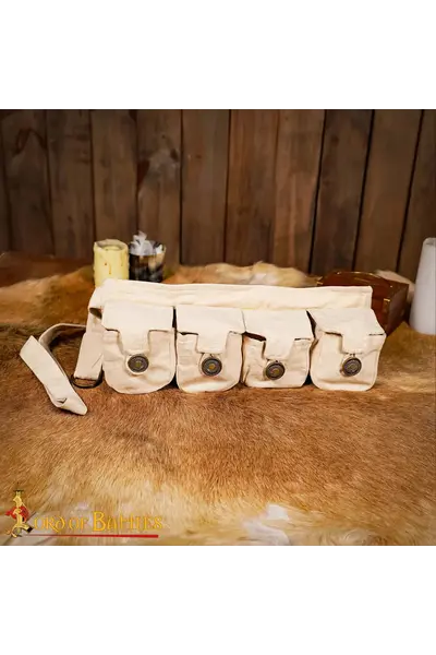 Adventurer bag Eldric, natural - Celtic Webmerchant