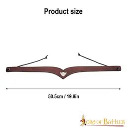 Läderkrona finwe, brun - Celtic Webmerchant