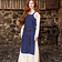 Burgschneider Overkleed Gyda, blauw - Celtic Webmerchant