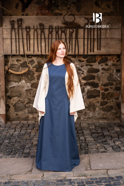 Surcotte Isabella, blu - Celtic Webmerchant