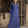 Burgschneider Robe Rusvik Viking Marzena, bleue - Celtic Webmerchant