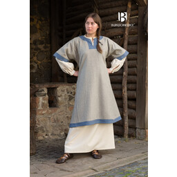 Rusvik Viking jurk Luiza, grijs-blauw - Celtic Webmerchant