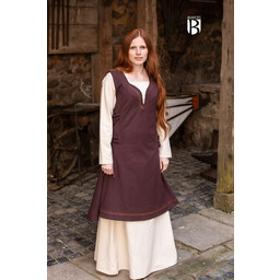 Dress Lannion, brown - Celtic Webmerchant