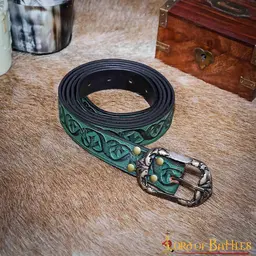 Ledergürtel Tinuviel, braun - Celtic Webmerchant