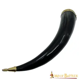 Drinkhoorn met Keltische knopen - Celtic Webmerchant