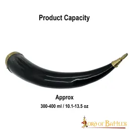 Drinkhoorn met Keltische knopen - Celtic Webmerchant