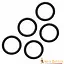 1kg chainmail rings, butted, black 10 mm - Celtic Webmerchant