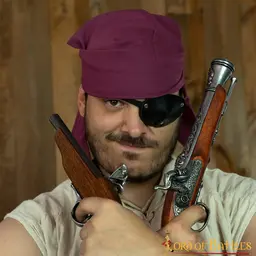 Piratenbandana, Burgund - Celtic Webmerchant