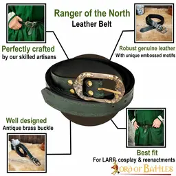 Ranger Belt, rød - Celtic Webmerchant