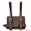 Porte-journal en cuir pour ceinture, marron - Celtic Webmerchant