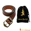 Ceinture en cuir Aranel, marron - Celtic Webmerchant