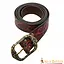 Leather belt Aranel, brown - Celtic Webmerchant