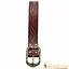 Leather belt Aranel, brown - Celtic Webmerchant