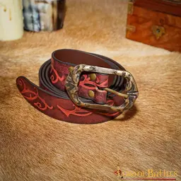 Ceinture en cuir Aranel, marron - Celtic Webmerchant