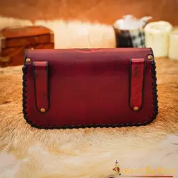Sac viking avec valknut, vert - Celtic Webmerchant