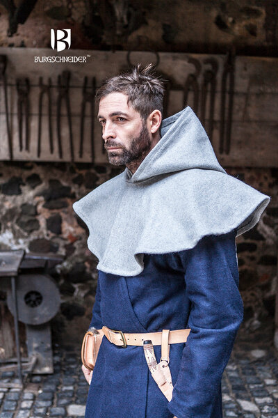 Chaperon Cucullus (gray) - Celtic Webmerchant