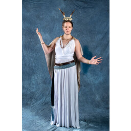 Gudinde Kjole Aphrodite, hvid - Celtic Webmerchant