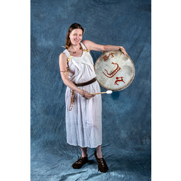 Göttinnenkleid Hera, weiß - Celtic Webmerchant