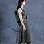 Goddess Dress Hera, nature green - Celtic Webmerchant