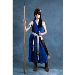 Goddess Dress Hera, royal blue - Celtic Webmerchant