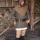 Burgschneider Chaperon Skjoldehamm, wool, autumn green - Celtic Webmerchant