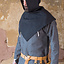 Chaperon herringbone motif Knud, black grey - Celtic Webmerchant