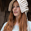 Bonnet médiéval Emma, ​​naturel - Celtic Webmerchant