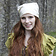 Burgschneider Coiffe (foulard) Viking Marianne, ensemble de 2 (naturel & marron) - Celtic Webmerchant