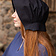 Burgschneider Medieval cap Helga, black - Celtic Webmerchant