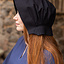 Medieval cap Helga, black - Celtic Webmerchant