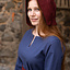 Medieval Cap Helga, Burgundia - Celtic Webmerchant