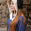 Cape medieval Dagmar, crema negro - Celtic Webmerchant