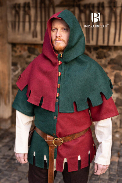 Cowl Dangereuse, lado derecho, rojo - Celtic Webmerchant