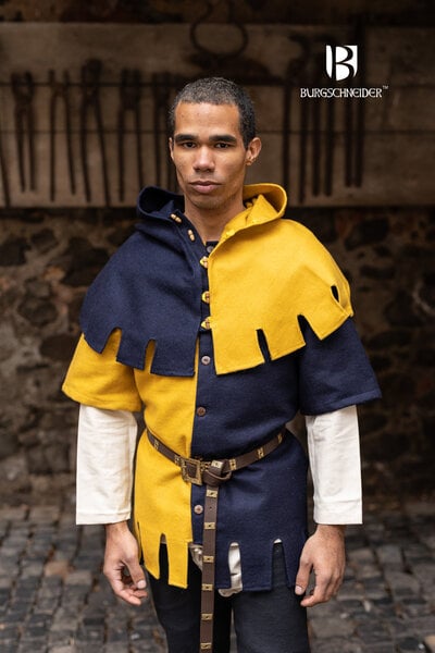 Cowl Dangereuse, right side, yellow - Celtic Webmerchant