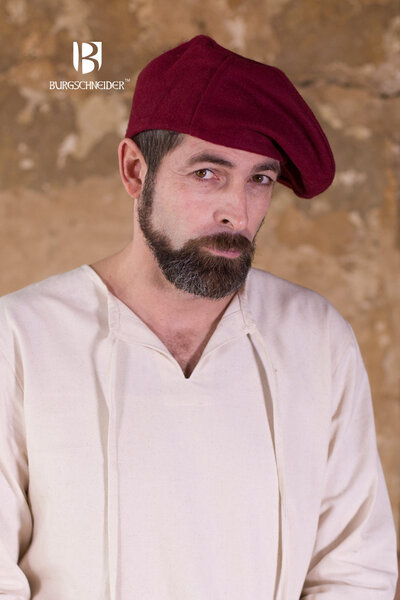 Baret Harald uld, rød - Celtic Webmerchant