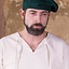 Beret Harald wool, green - Celtic Webmerchant