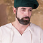 Beret Harald wool, green - Celtic Webmerchant