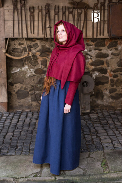 Chaperon Curt rød - Celtic Webmerchant