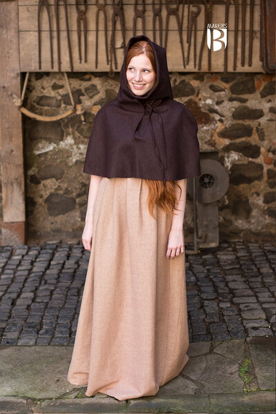 Chaperon Curt brun - Celtic Webmerchant