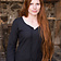 Burgschneider Blouse Lysia, noire - Celtic Webmerchant