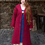 Birka cloak Aslaug wool, red - Celtic Webmerchant