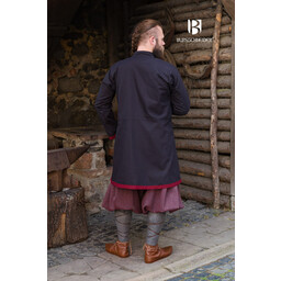 Cappotto vichingo Rusvik Jakub, nero/bordeaux - Celtic Webmerchant