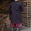 Cappotto vichingo Rusvik Jakub, nero/bordeaux - Celtic Webmerchant