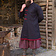Burgschneider Rusvik Viking coat Jakub, black/burgundy - Celtic Webmerchant