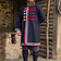 Burgschneider Rusvik Viking coat Kosma, blue - Celtic Webmerchant