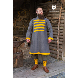 Rusvik Abrigo vikingo Bartosz, amarillo/gris - Celtic Webmerchant