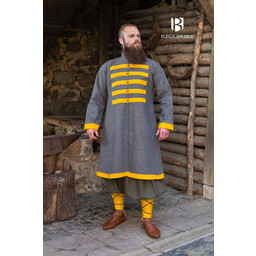 Rusvik Viking coat Bartosz, yellow/grey - Celtic Webmerchant