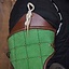 15th century stål-läder armskydd, röd - Celtic Webmerchant