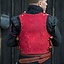 15th century brigandine, red - Celtic Webmerchant