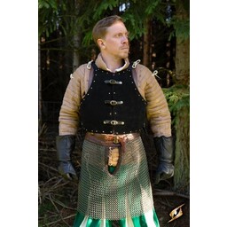 15. århundrede brigandine, sort - Celtic Webmerchant